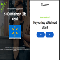 Get $1000 Walmart Gift Card